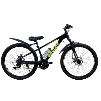 Велосипед CrossBike Roblox 24" 11" Чорний-Зелений