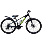 Велосипед CrossBike Roblox 26" 13" Чёрный-Зеленый