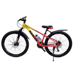 Велосипед CrossBike Roblox 26" 13" Жовтий-Червоний