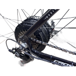 Електровелосипед Crossbike Pacific 29" 21" Чорний-Червоний задній 500W 48V13Ah