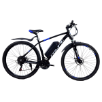 Велосипед Crossbike Pacific 29" 19" Черный-Синий с дисплеем задний 500W 48V15Ah