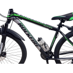 Велосипед CrossBike Rockfire 29" 19" Черный-Зеленый