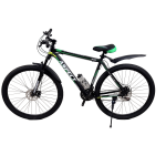 Велосипед CrossBike Aspect 29" 19" Черный-Зеленый