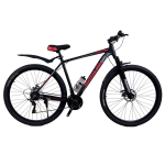 Велосипед CrossBike Roblox 29" 19" Чорний-Червоний