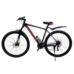 Велосипед CrossBike Roblox 29" 19" Чорний-Червоний