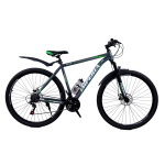 Велосипед CrossBike Imperia 29" 21" Сірий-Зелений
