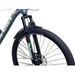 Велосипед CrossBike Imperia 29" 21" Сірий-Зелений