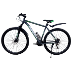 Велосипед CrossBike Imperia 29" 21" Серый-Зеленый