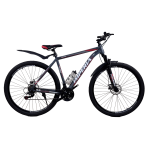 Велосипед CrossBike Imperia 29" 21" Сірий-Червоний