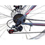 Велосипед CrossBike Imperia 29" 21" Сірий-Червоний