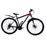 Велосипед CrossBike Rockfire 29" 19" Черный-Красный