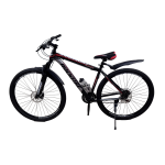 Велосипед CrossBike Rockfire 29" 19" Чорний-Червоний