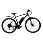 Велосипед Crossbike Pacific 29" 19" Черный-Красный задний 500W 48V15Ah