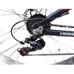 Велосипед CrossBike Aspect 27.5" 15" Чорний-Червоний