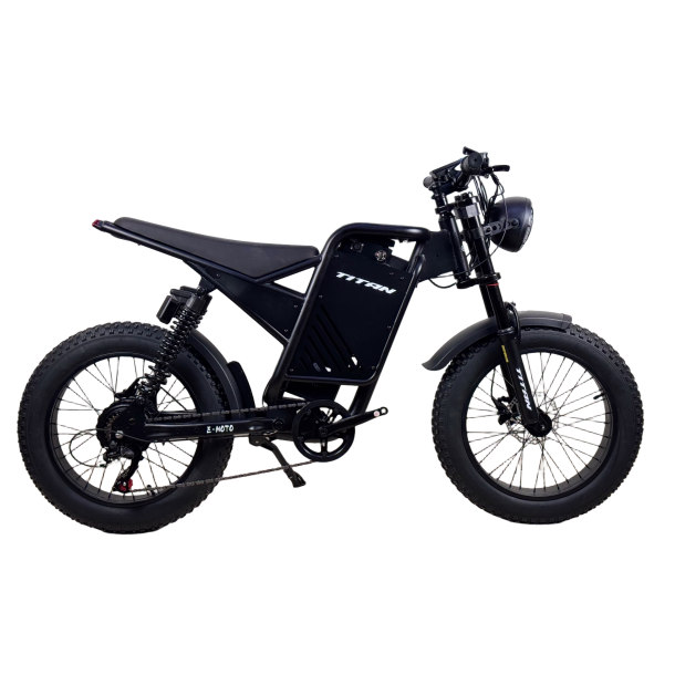 Электровелосипед Titan E-MOTO 20" Черный (задний) 1000W 48V15,6 Ah.LCD