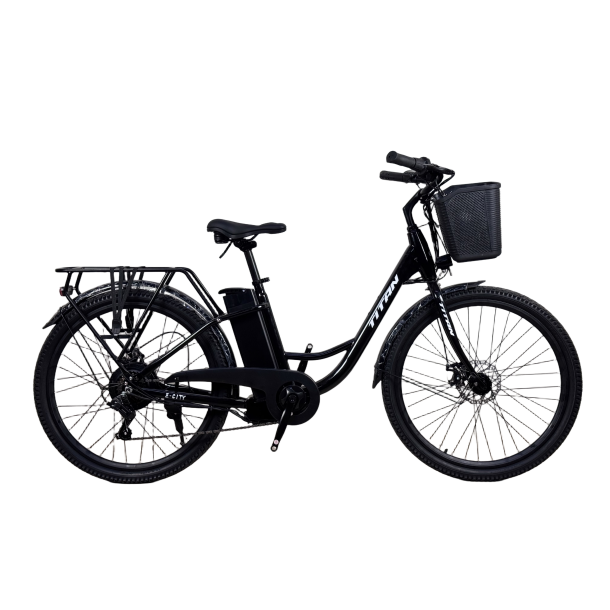 Електровелосипед Titan E-CITY 26" Чорний (задній) 500W 48V13 Ah