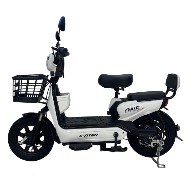 Електроскутер E-Titan Plaid 16" Білий