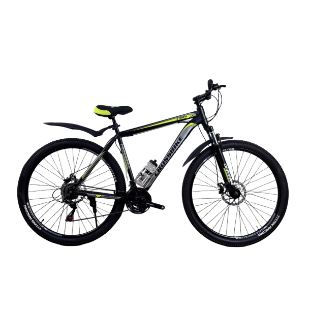 Велосипед CrossBike Storm 29" 21" Черный-Желтый