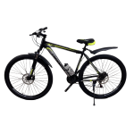 Велосипед CrossBike Storm 29" 21" Черный-Желтый