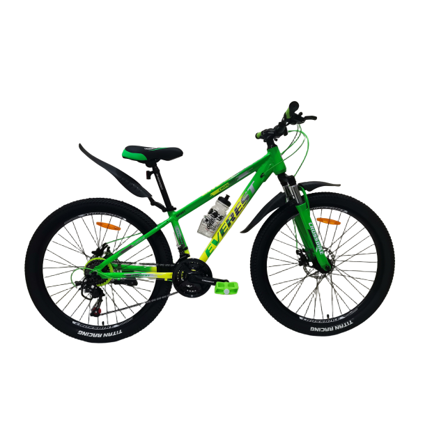Велосипед CrossBike Everest 26" 13" Зеленый