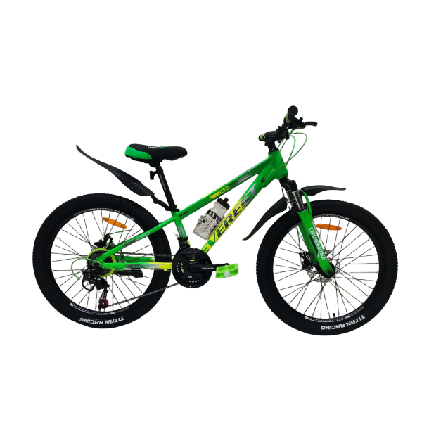 Велосипед CrossBike Everest 24" 12" Зеленый