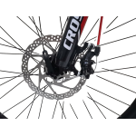 Велосипед CrossBike Everest 27.5" 15" Чорний-Червоний