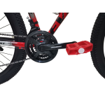 Велосипед CrossBike Everest 27.5" 15" Чорний-Червоний