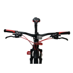 Велосипед CrossBike Everest 27.5" 15" Чорний-Червоний