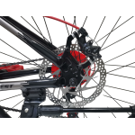 Велосипед CrossBike Everest 27.5" 15" Чорний-Червоний