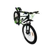 Велосипед CrossBike Everest 27.5" 15" Чорний-Зелений