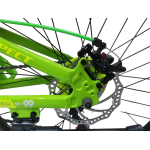 Велосипед CrossBike Aspect 24" 11" Неоновий зелений-Неоновий жовтий