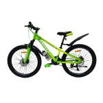 Велосипед CrossBike Aspect 24" 11" Неоновый зеленый-Неоновый желтый