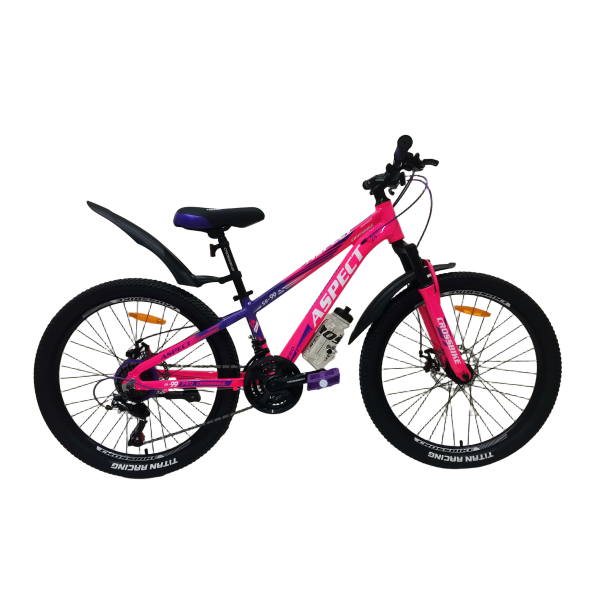 Велосипед CrossBike Aspect 24" 11" Розовый-Фиолетовый