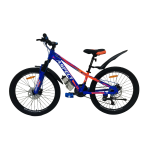 Велосипед CrossBike Aspect 24" 11" Темно синій-Неоновий помаранчевий