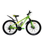 Велосипед CrossBike Aspect 26" 13" Неоновый зеленый-Неоновый желтый