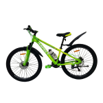 Велосипед CrossBike Aspect 26" 13" Неоновый зеленый-Неоновый желтый