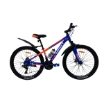 Велосипед CrossBike Aspect 26" 13" Темно синій-Неоновий помаранчевий