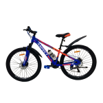 Велосипед CrossBike Aspect 26" 13" Тёмно синий-Неоновый оранжевый