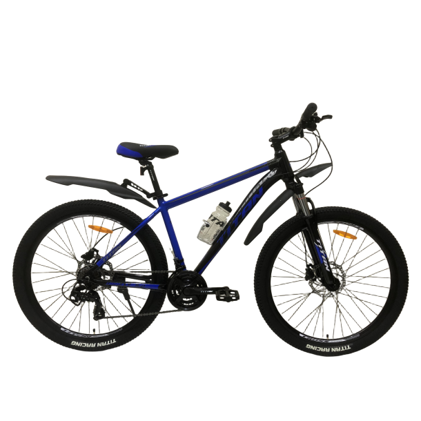 Велосипед Titan Urban 27.5" 17" Черный-Темно Синий