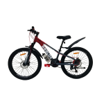 Велосипед CrossBike Roblox 24" 11" Червоний-Сірий