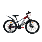 Велосипед CrossBike Roblox 24" 11" Червоний-Сірий