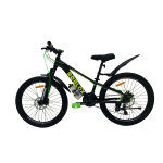 Велосипед CrossBike Roblox 26" 13" Чёрный-Зеленый
