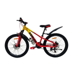 Велосипед CrossBike Roblox 24" 11" Жовтий-Червоний