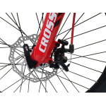 Велосипед CrossBike Roblox 24" 11" Жовтий-Червоний