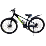 Велосипед CrossBike Roblox 26" 13" Чёрный-Зеленый